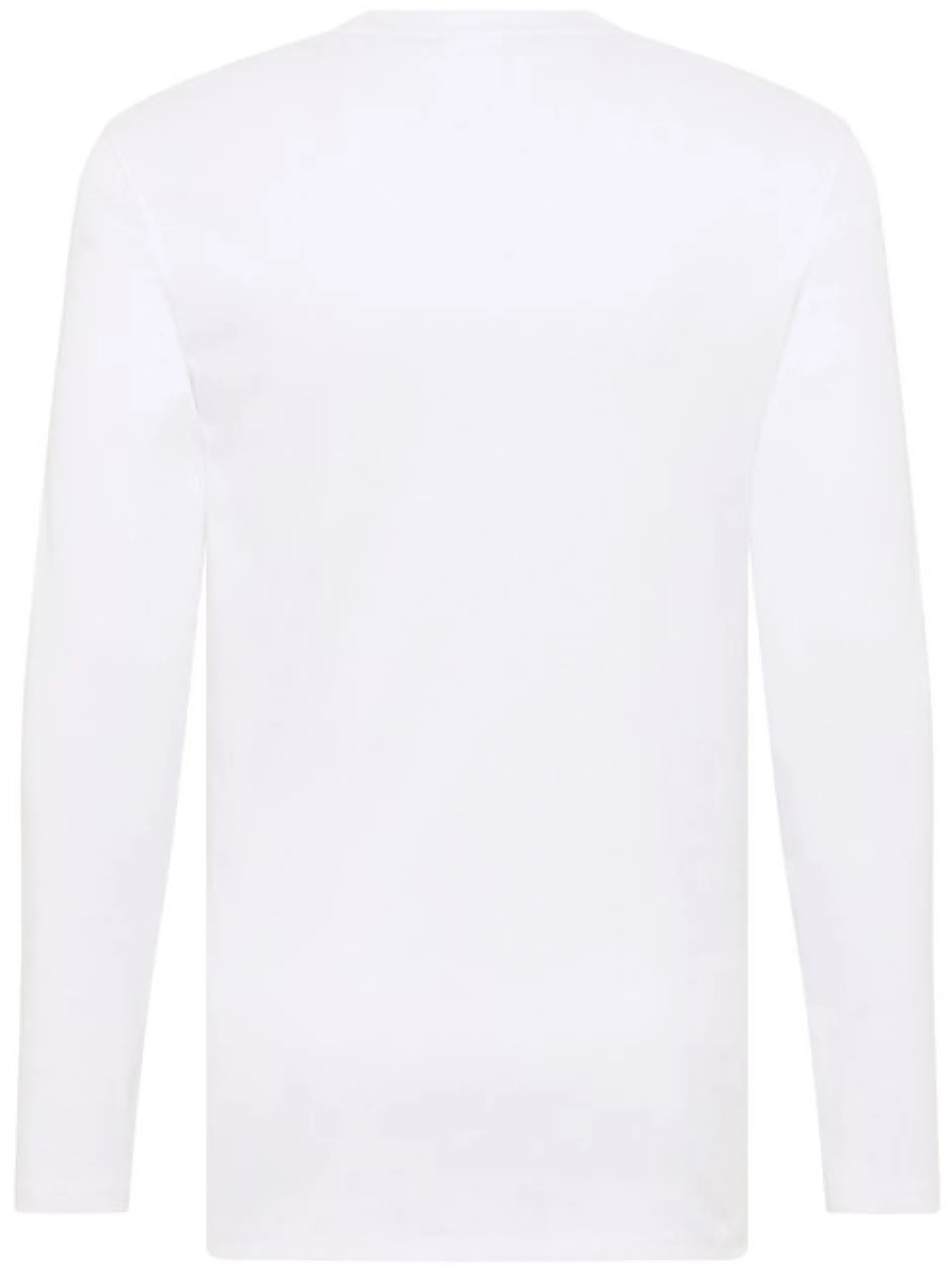 Mustang Herren Shirt in weiß - Ausschnitt: Rundhals