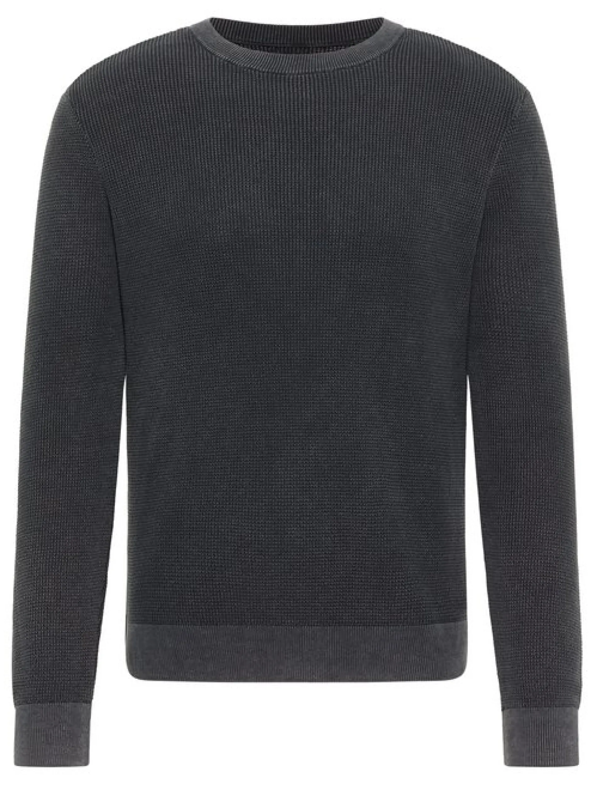 Mustang Herren Strickpullover in schwarz