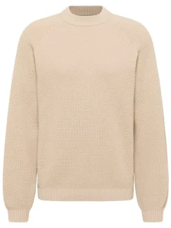 Mustang Herren Strickpullover in beige