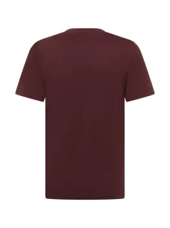 Mustang Herren T-Shirt in braun - Ausschnitt: Rundhals