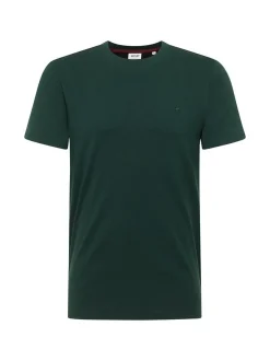 Mustang Herren T-Shirt in grün - Ausschnitt: Rundhals