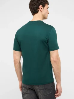 Mustang Herren T-Shirt in grün - Ausschnitt: Rundhals
