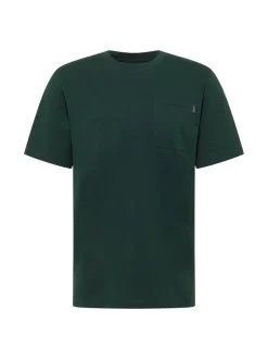 Mustang Herren T-Shirt in grün - Ausschnitt: Rundhals