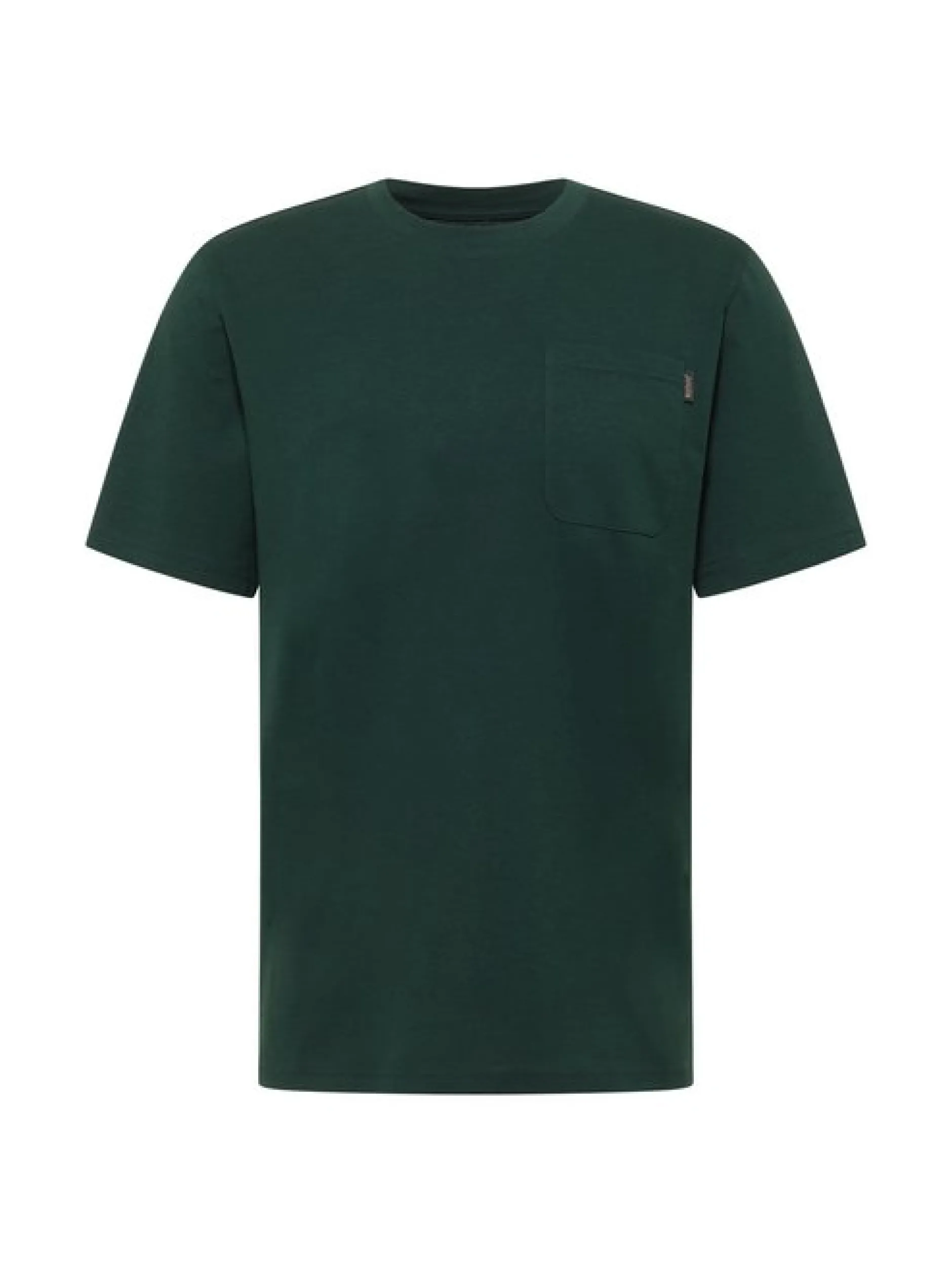 Mustang Herren T-Shirt in grün - Ausschnitt: Rundhals