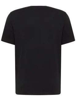 Mustang Herren T-Shirt in schwarz - Ausschnitt: Rundhals