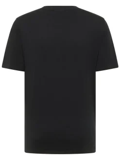 Mustang Herren T-Shirt in schwarz - Ausschnitt: Rundhals