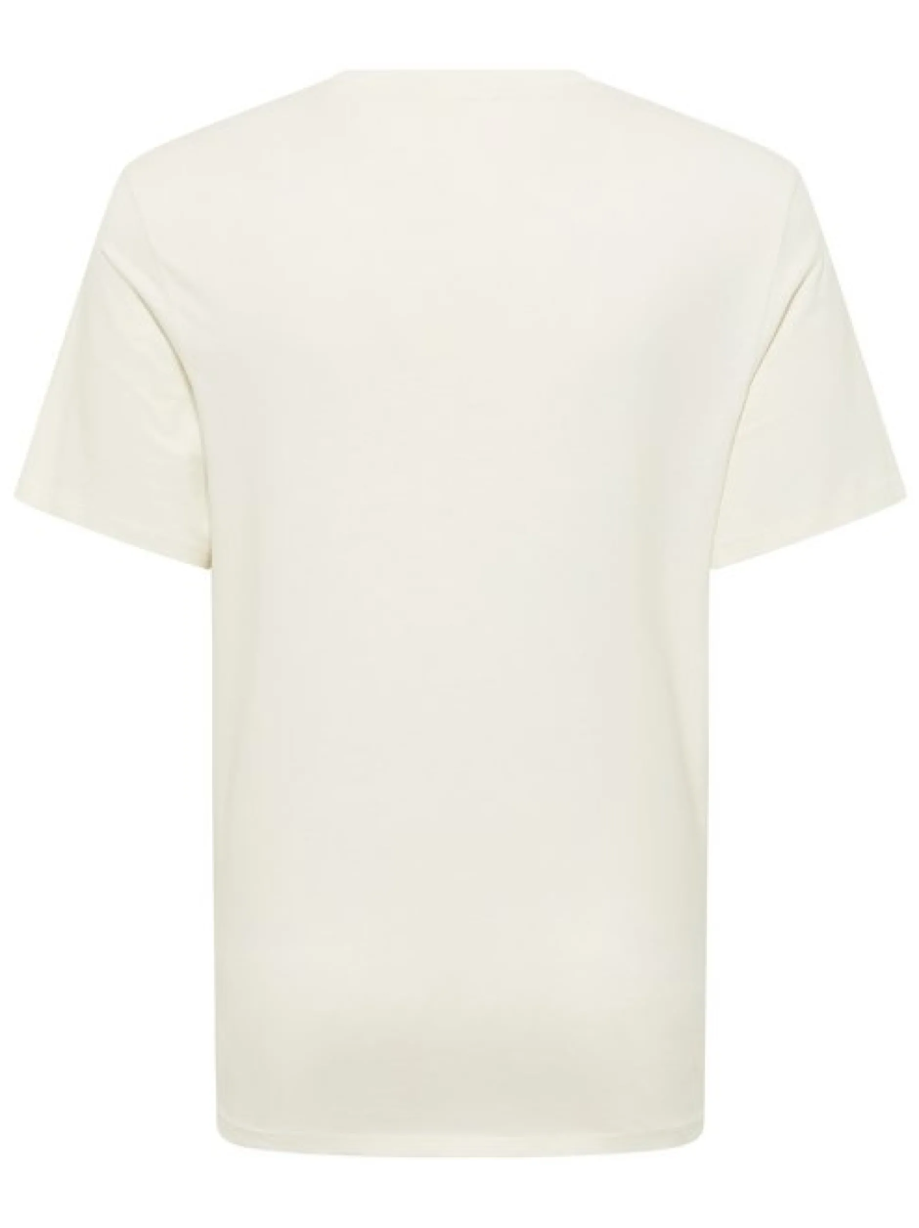 Mustang Herren T-Shirt in weiß - Ausschnitt: Rundhals