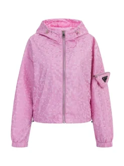 MyMo Damen Übergangsjacke/Regenjacke in rosa