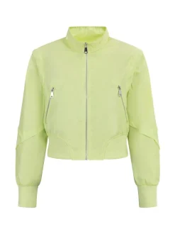 MyMo Damen Blousonjacke in limone