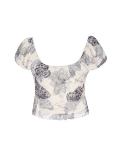MyMo Damen Bluse in grau