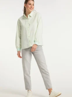 MyMo Damen Bluse in mint