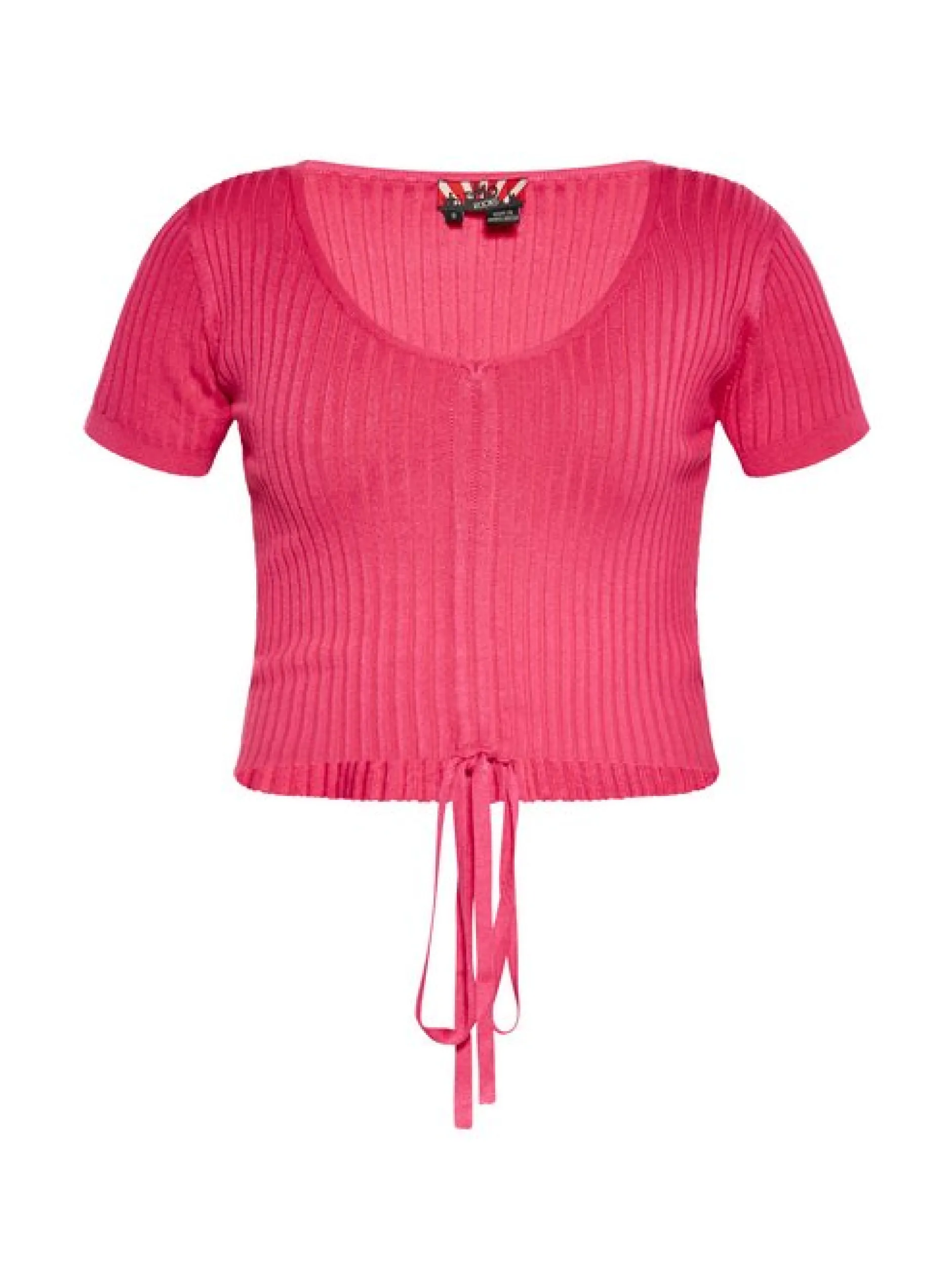 MyMo Damen Crop-Top in pink
