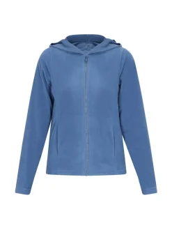 MyMo Damen Fleecejacke in blau