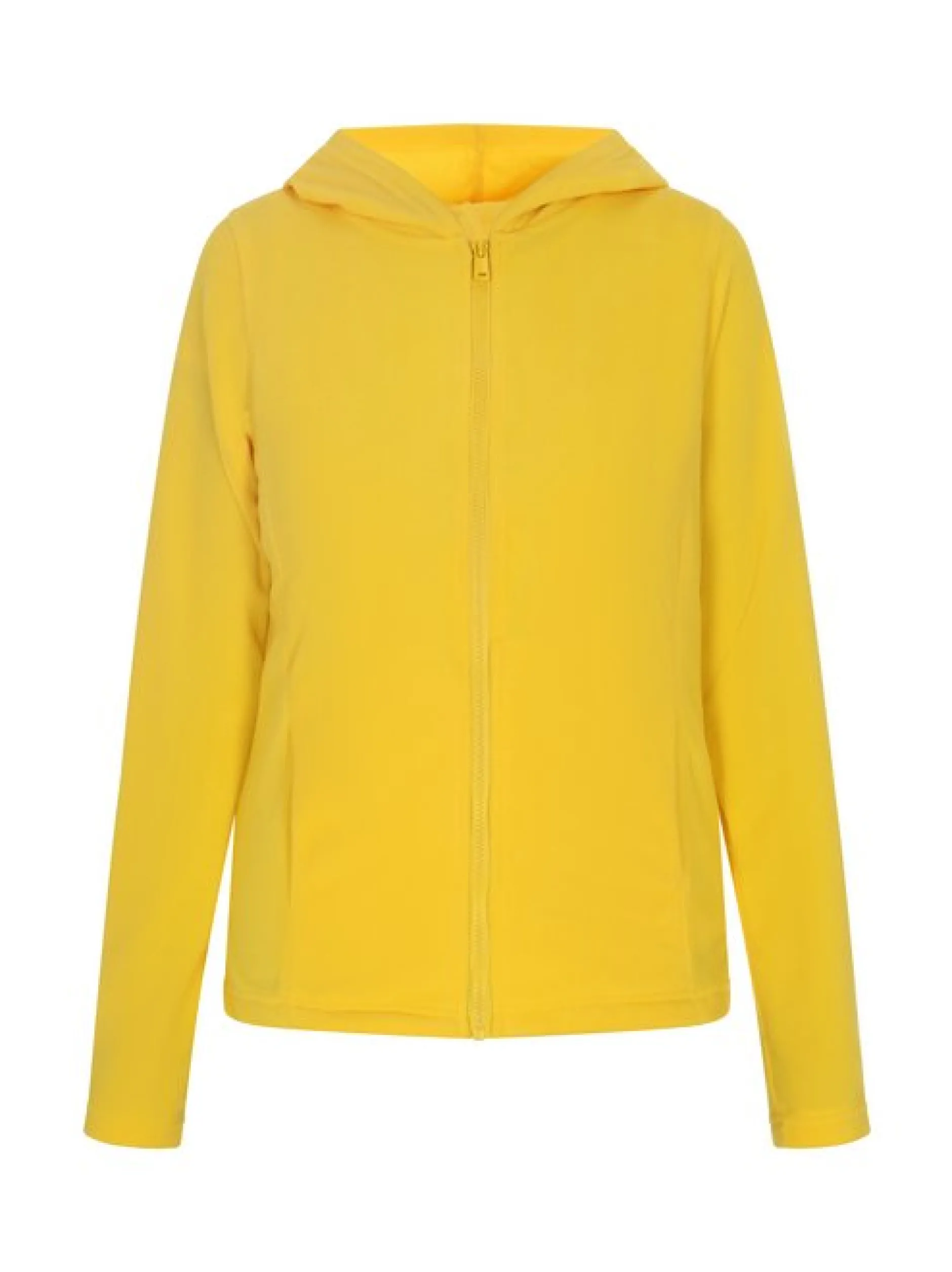 MyMo Damen Fleecejacke in gelb
