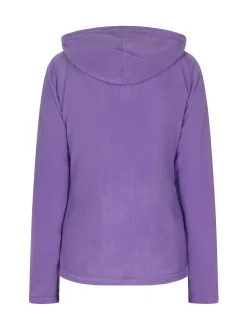 MyMo Damen Fleecejacke in lila