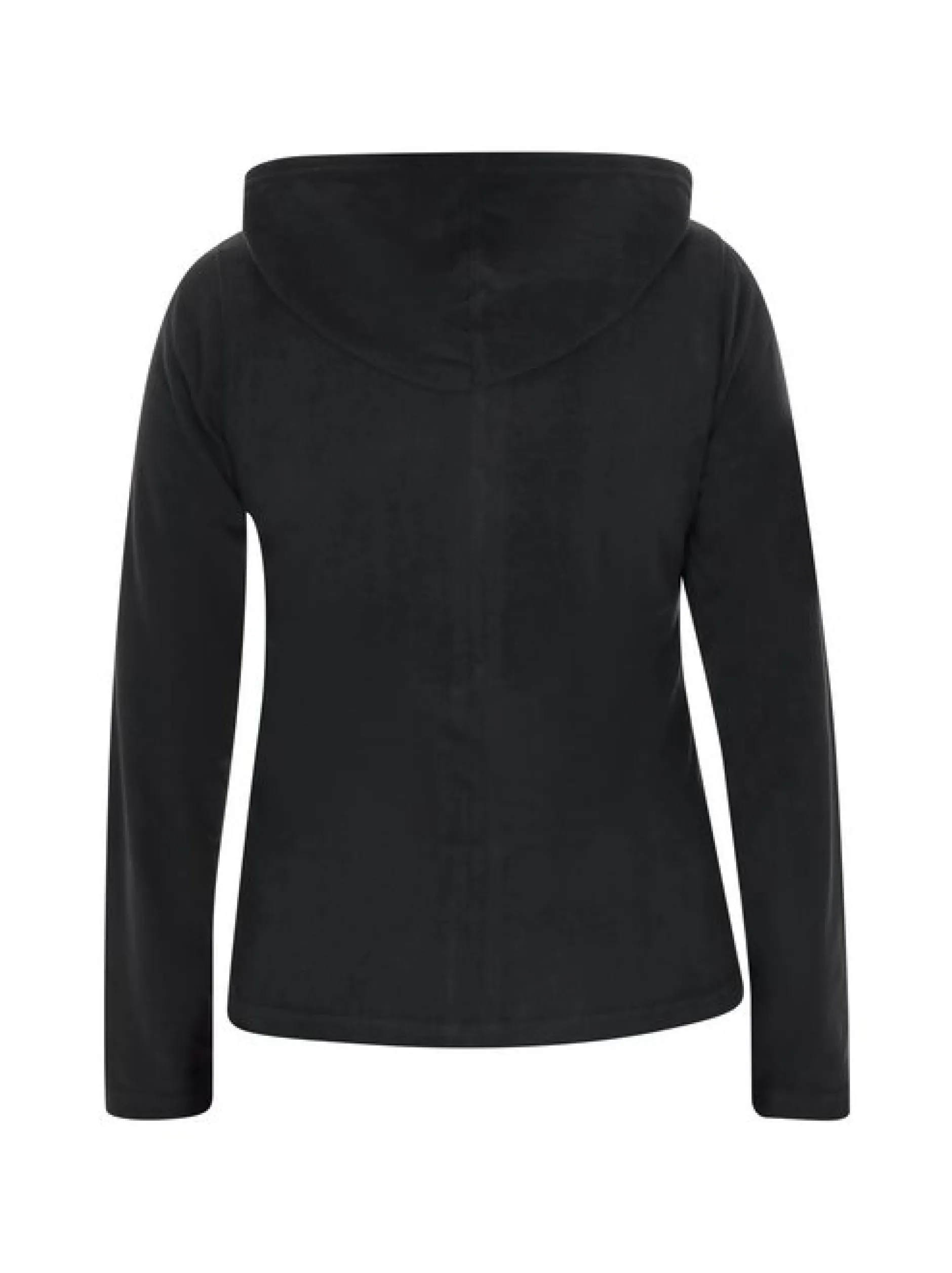 MyMo Damen Fleecejacke in schwarz
