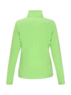 MyMo Damen Fleecepullover in grün