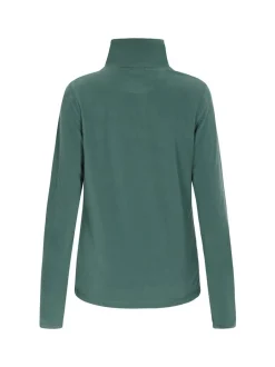 MyMo Damen Fleecepullover in grün