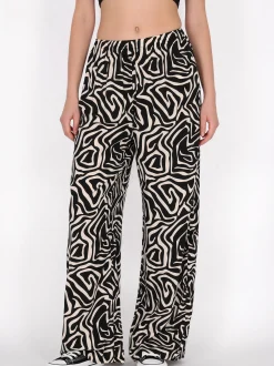 MyMo Damen Hose in schwarz