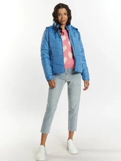 MyMo Damen Jacke in blau