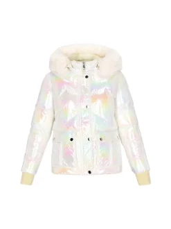 MyMo Damen Jacke in ecru