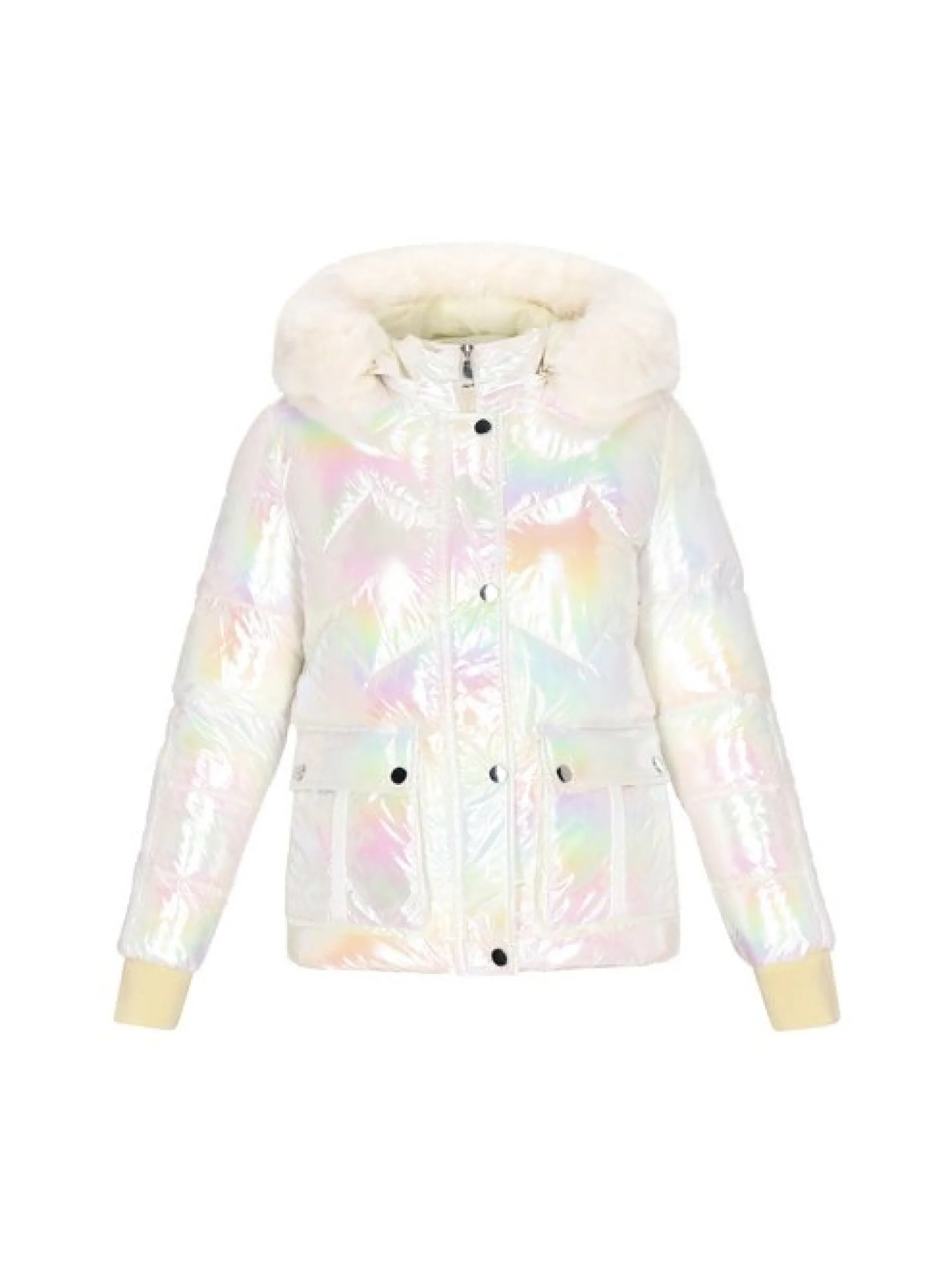 MyMo Damen Jacke in ecru
