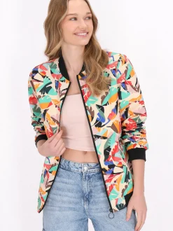 MyMo Damen Jacke in ecru