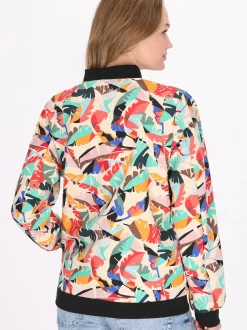 MyMo Damen Jacke in ecru