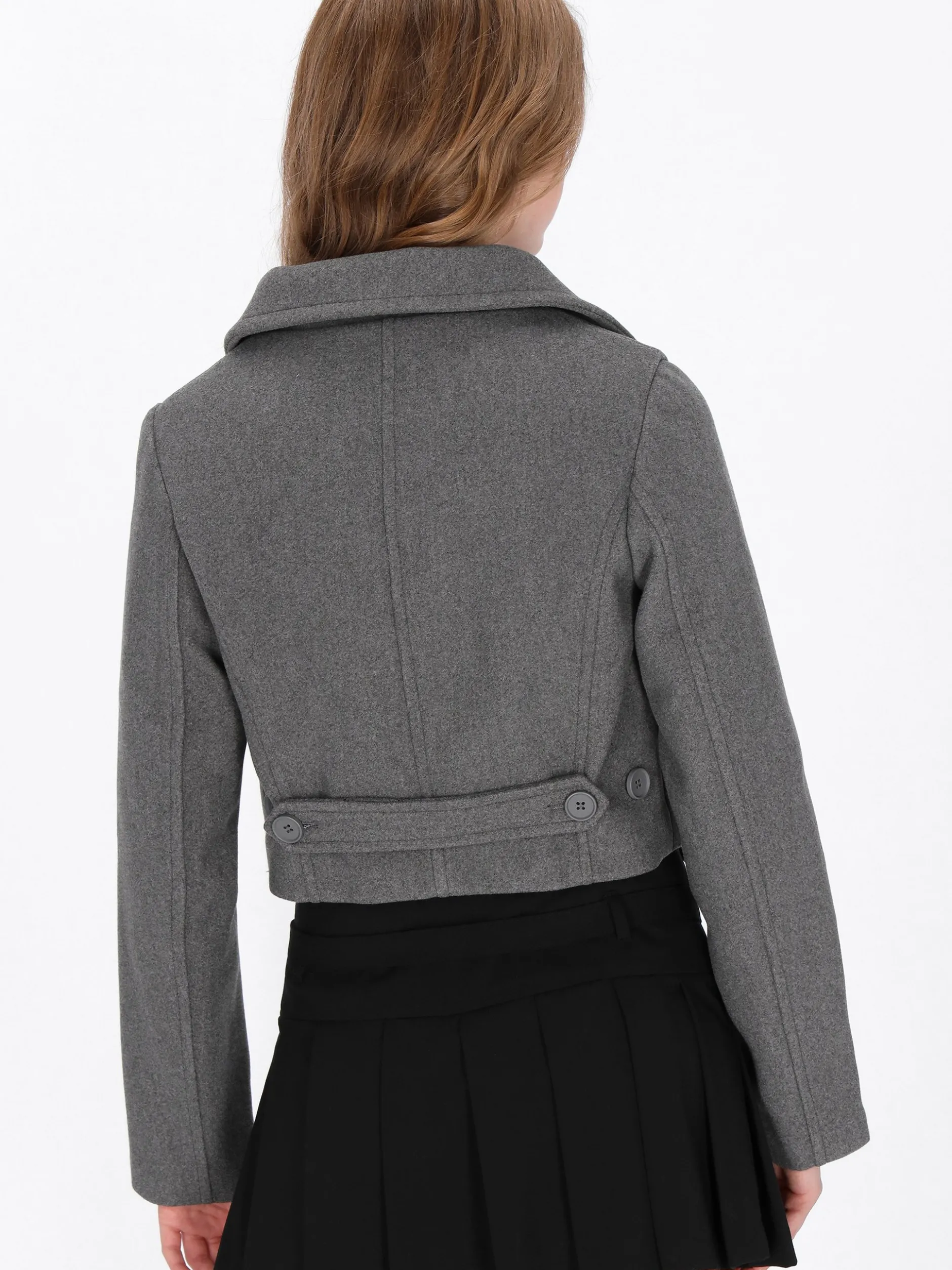 MyMo Damen Jacke in grau