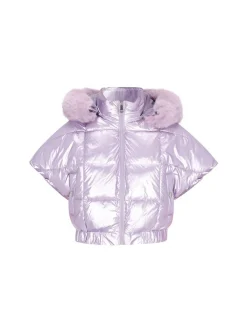 MyMo Damen Jacke in lila