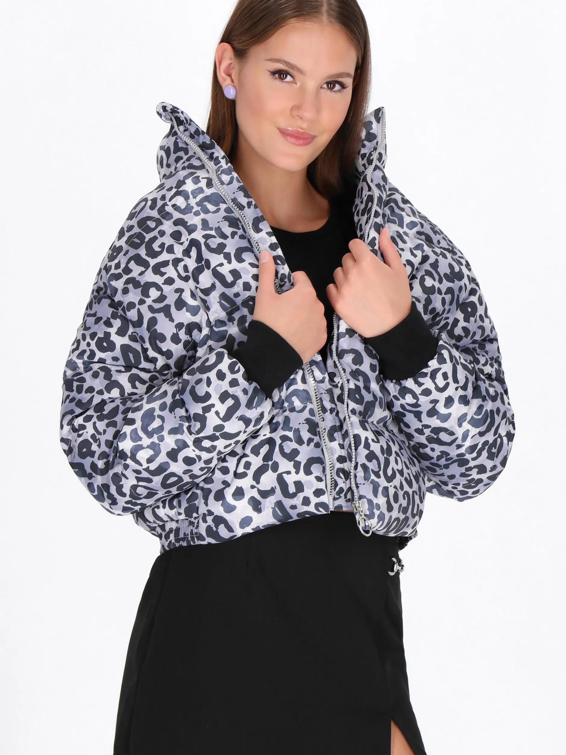 MyMo Damen Jacke in mehrfarbig