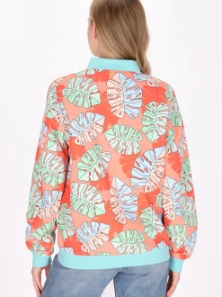 MyMo Damen Jacke in mehrfarbig