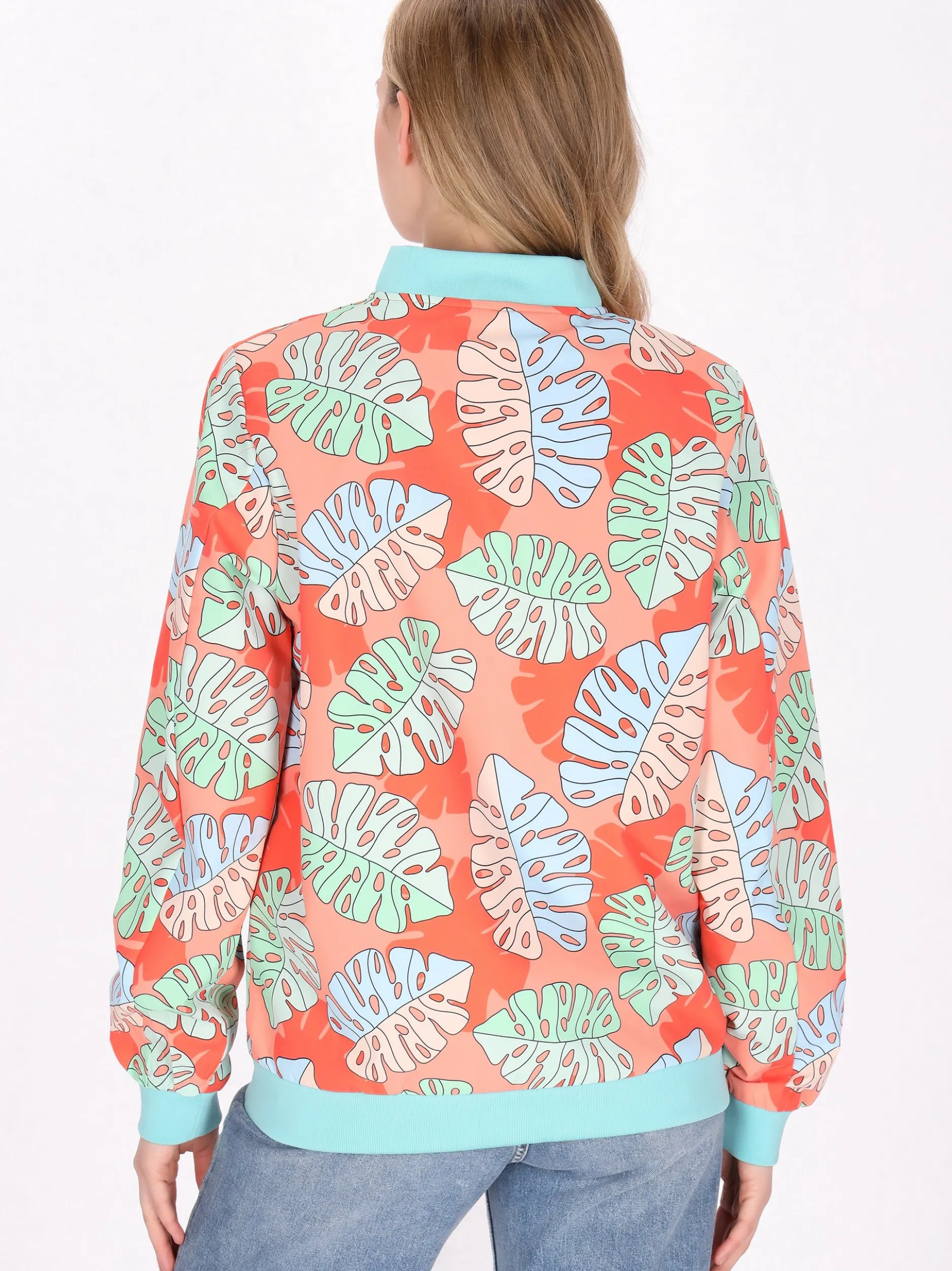 MyMo Damen Jacke in mehrfarbig