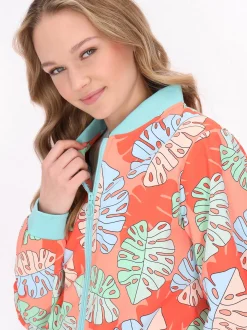 MyMo Damen Jacke in mehrfarbig