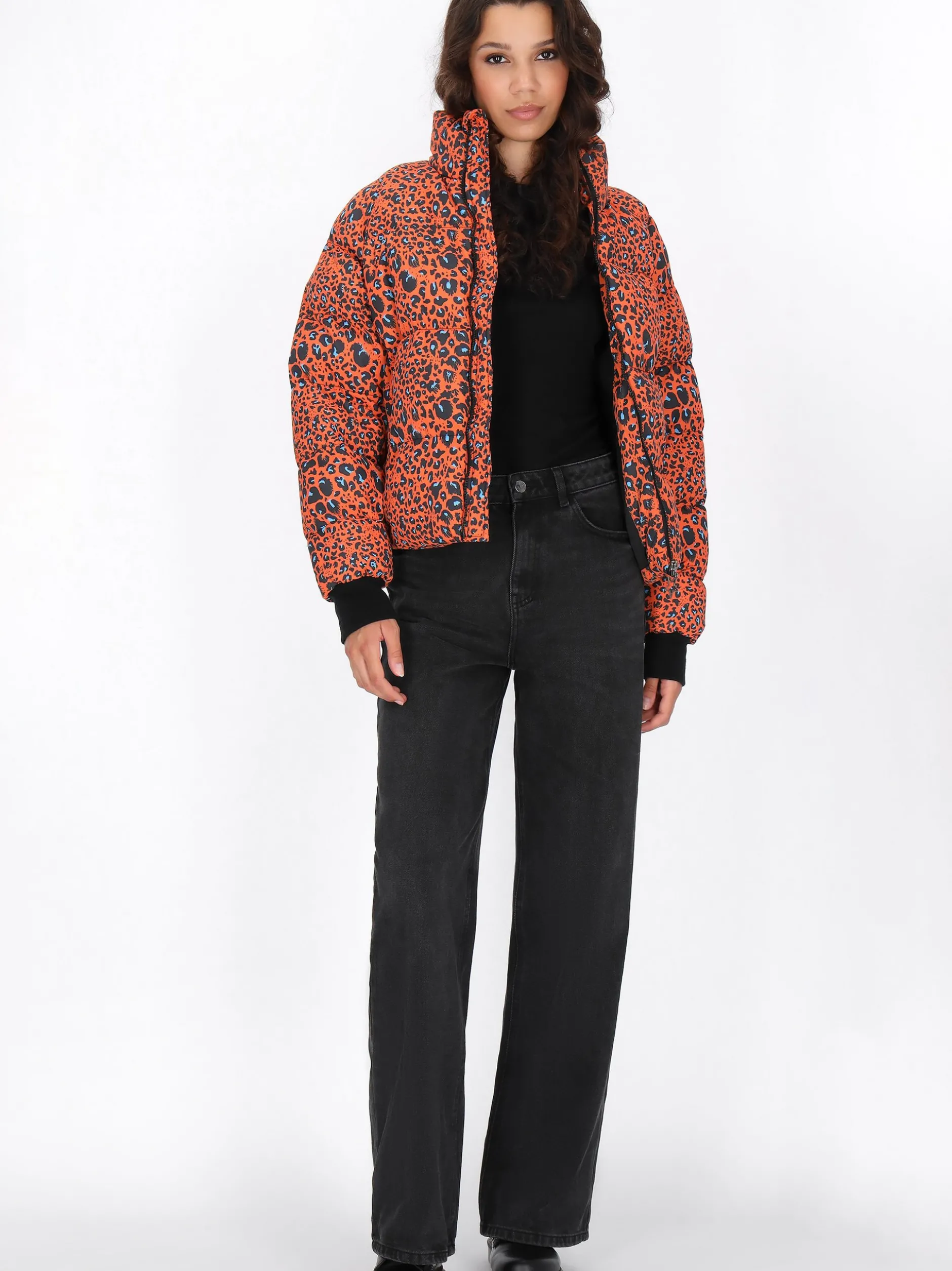 MyMo Damen Jacke in orange