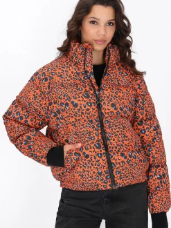 MyMo Damen Jacke in orange