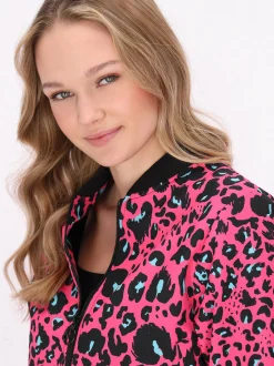MyMo Damen Jacke in pink