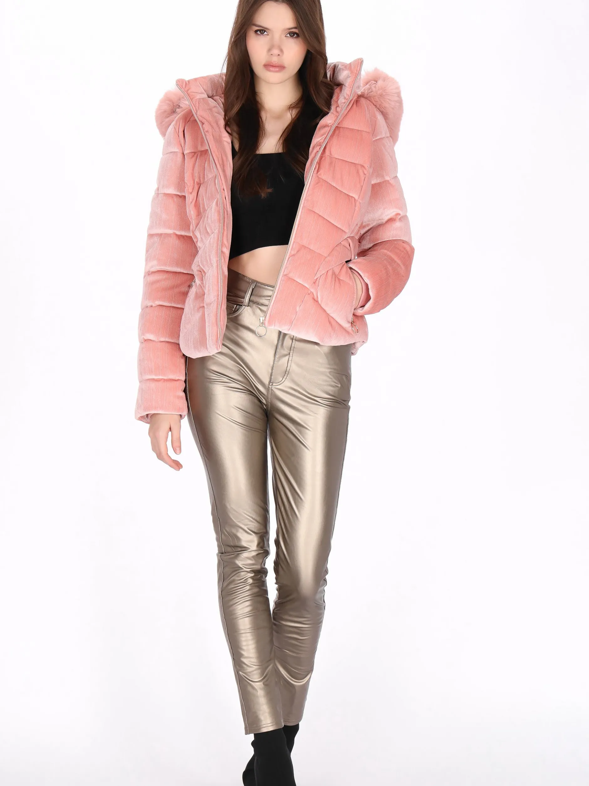 MyMo Damen Jacke in rosenholz
