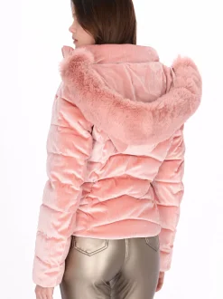 MyMo Damen Jacke in rosenholz