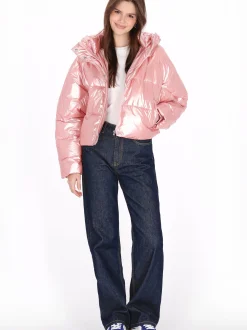 MyMo Damen Jacke in rosenholz