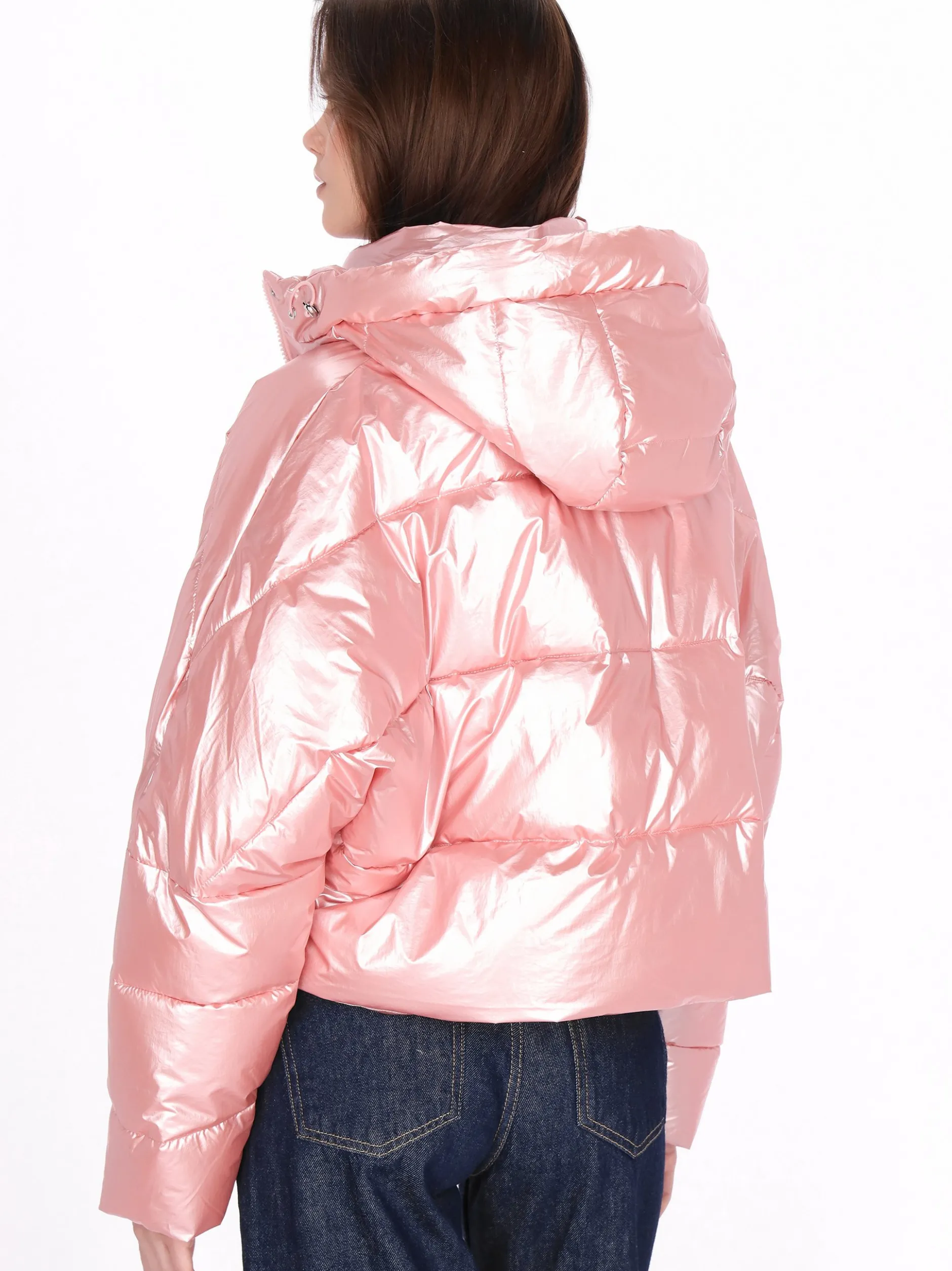 MyMo Damen Jacke in rosenholz