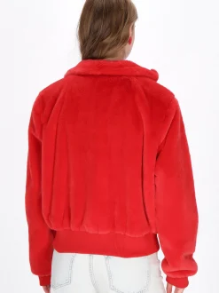 MyMo Damen Jacke in rot