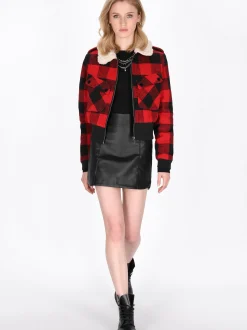 MyMo Damen Jacke in rot