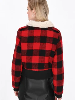 MyMo Damen Jacke in rot