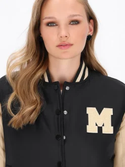 MyMo Damen Jacke in schwarz