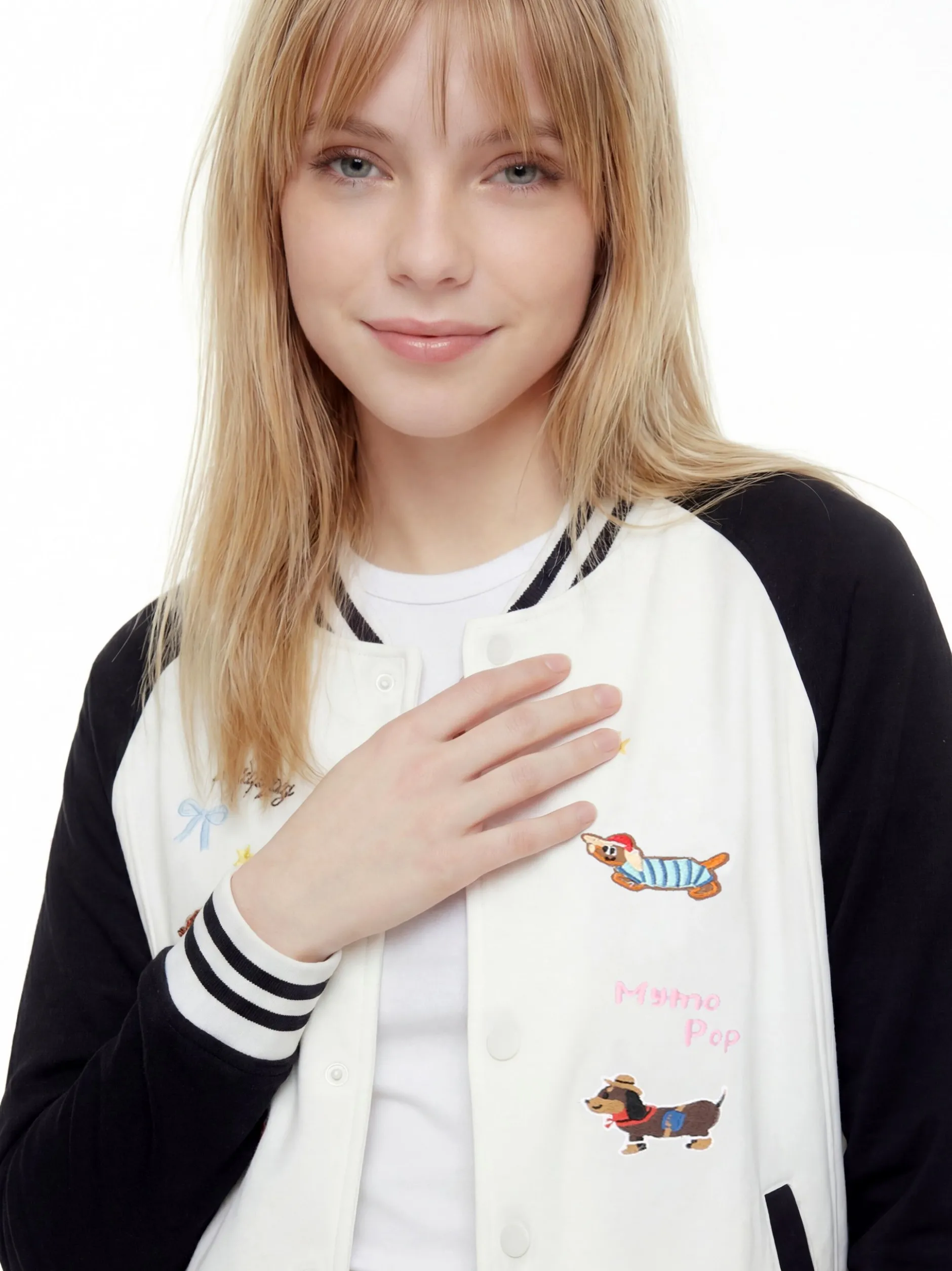 MyMo Damen Jacke in schwarz