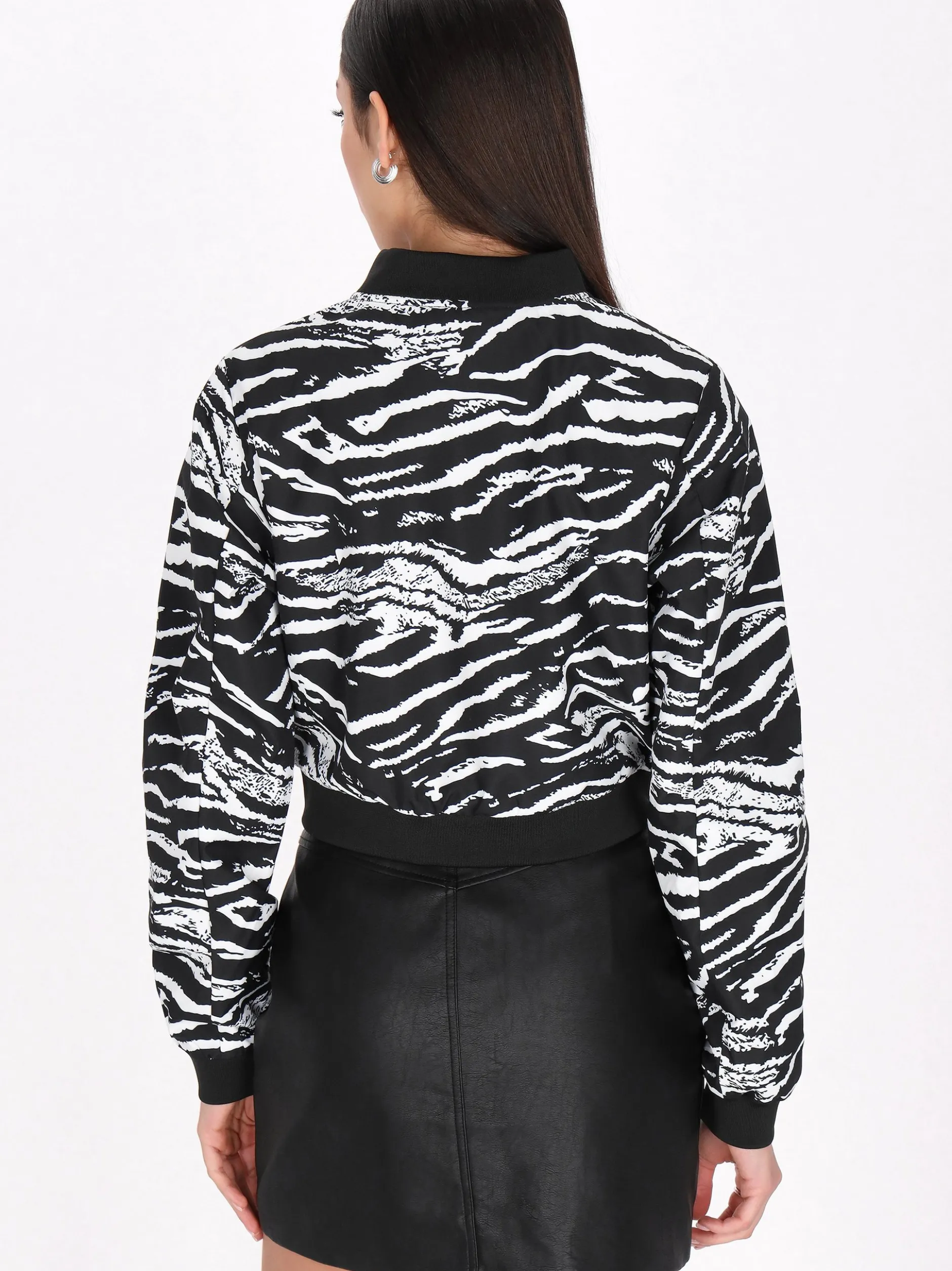 MyMo Damen Jacke in schwarz