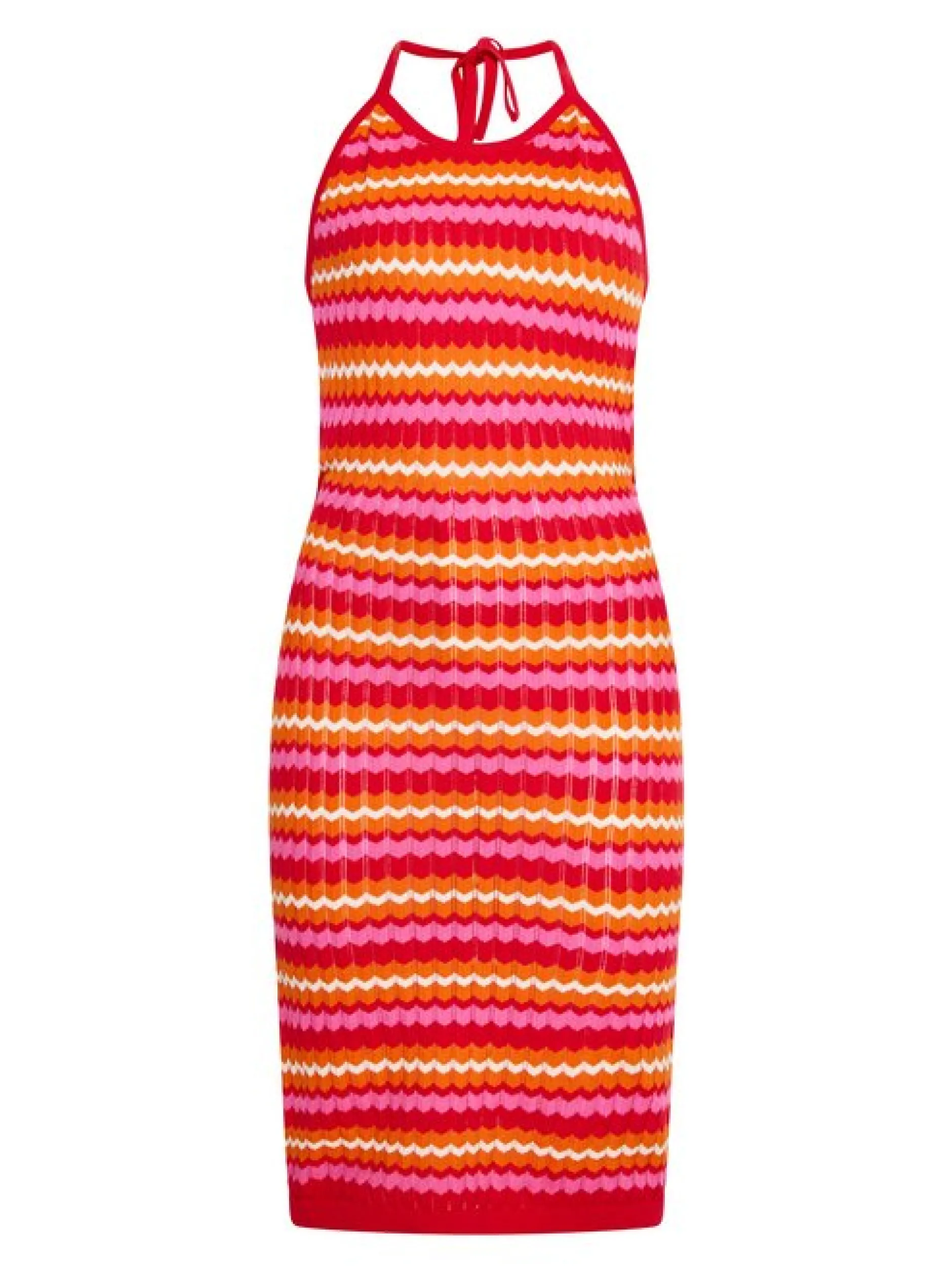 MyMo Damen Kleid in mehrfarbig - Länge: mittel