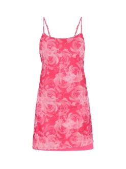 MyMo Damen Kleid in pink - Länge: mittel