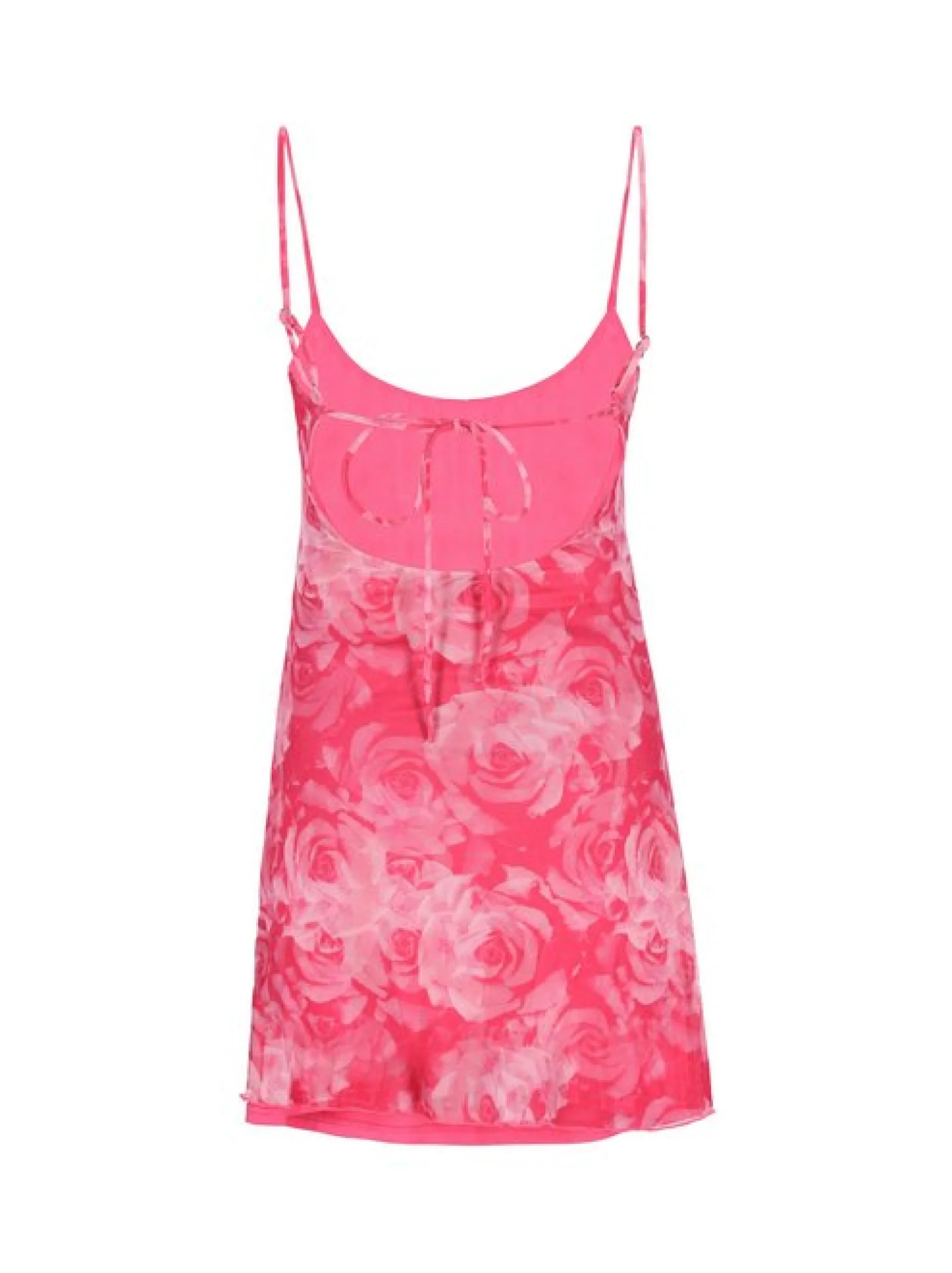 MyMo Damen Kleid in pink - Länge: mittel